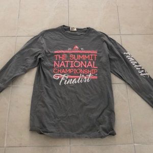 Grey Long Sleeve Summit Cheer Finalist 2016